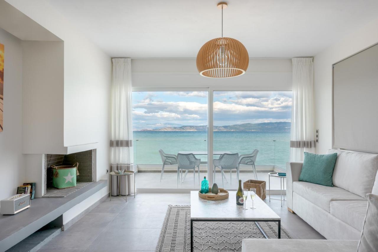 Costa Vasia Seaside Suites And Apartments Vrachati Luaran gambar