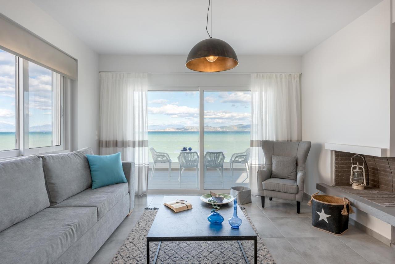 Costa Vasia Seaside Suites And Apartments Vrachati Luaran gambar