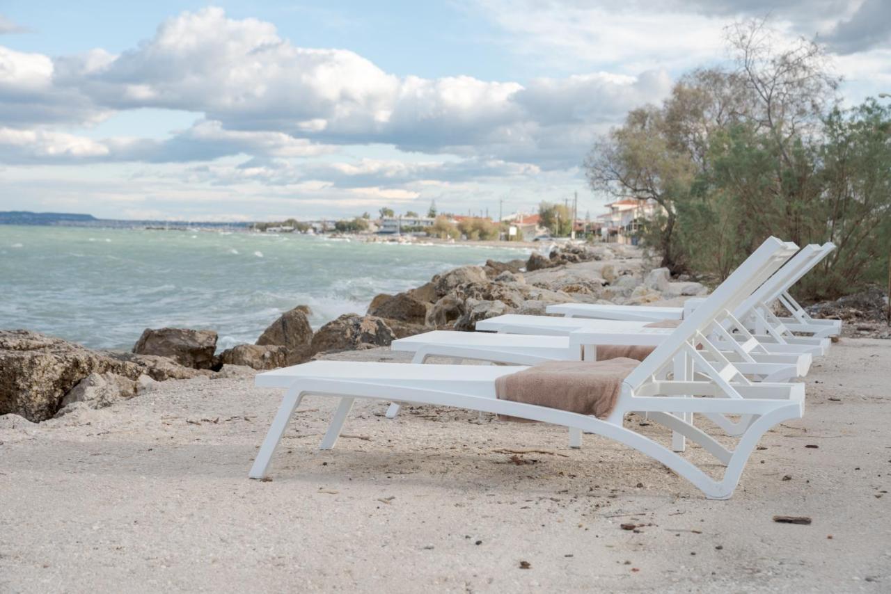 Costa Vasia Seaside Suites And Apartments Vrachati Luaran gambar