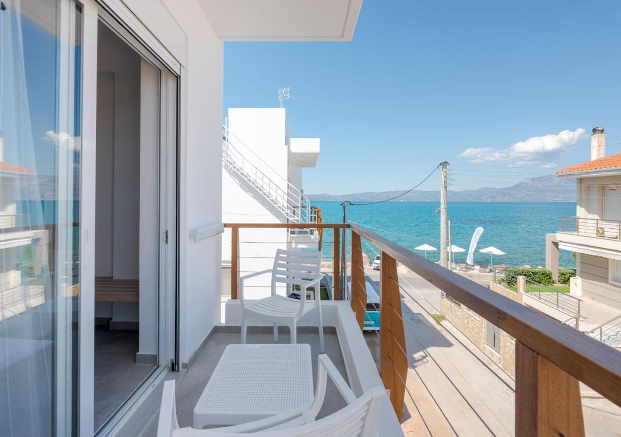 Costa Vasia Seaside Suites And Apartments Vrachati Luaran gambar