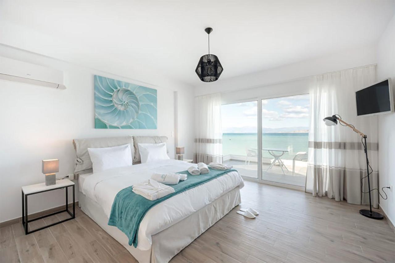 Costa Vasia Seaside Suites And Apartments Vrachati Luaran gambar